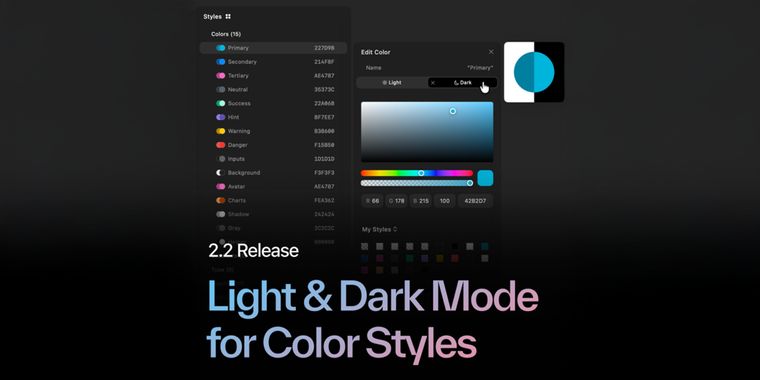 Play 2.2 launches Light & Dark mode