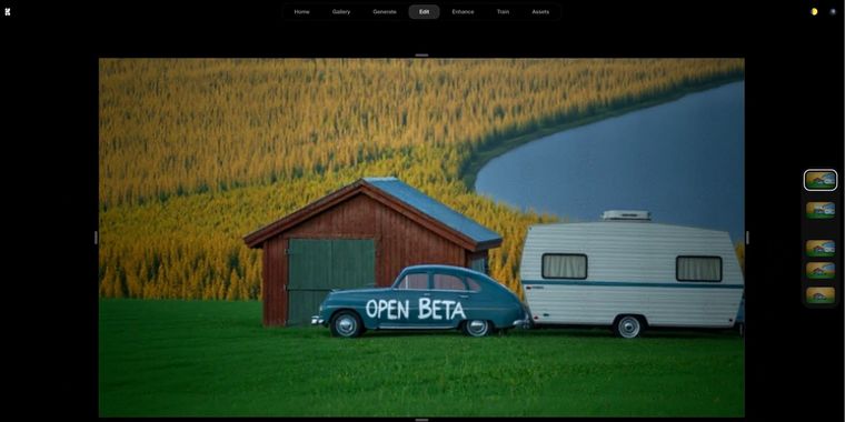 Krea AI launches Krea Editor in Open Beta