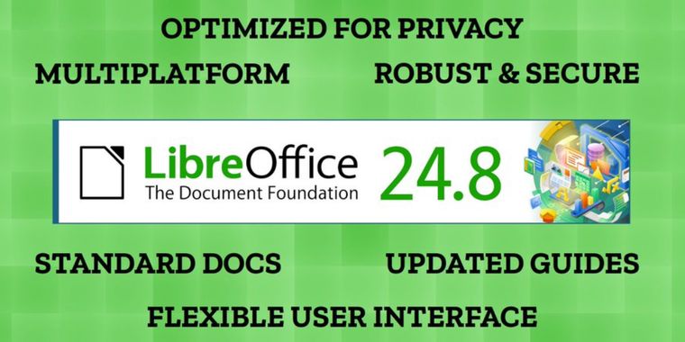 LibreOffice 24.8.4 release update