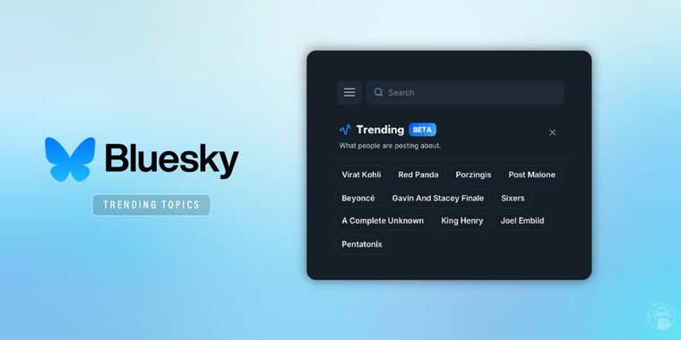 Bluesky introduces trending topics feature in its search