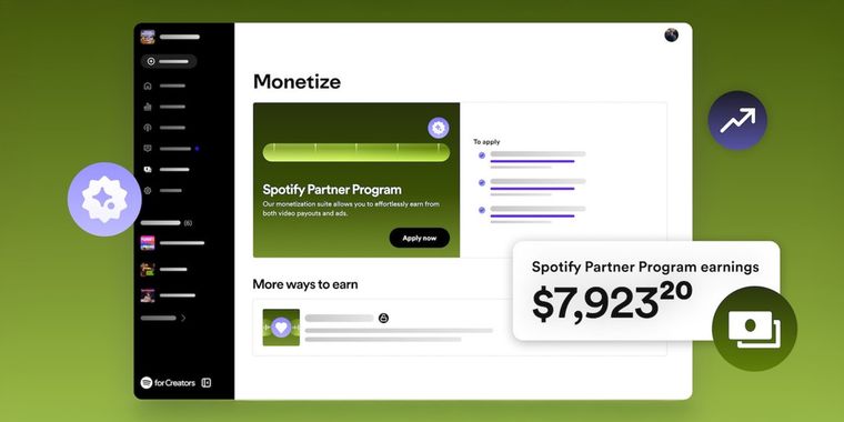 Spotify launches partner program with new monetization options