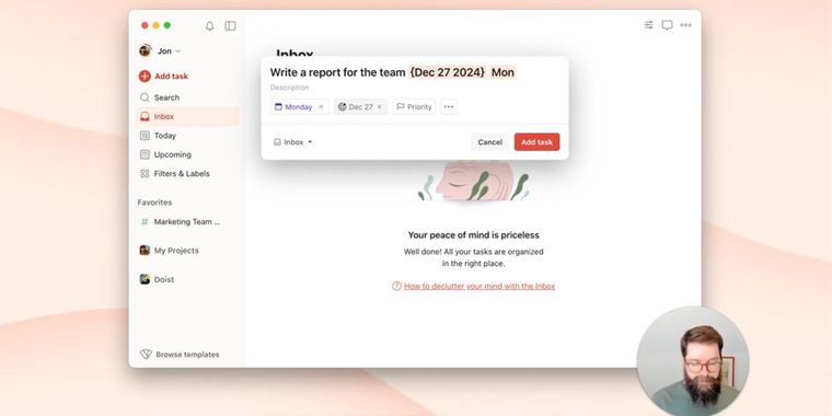 Todoist Introduces long-awaited feature: Deadlines