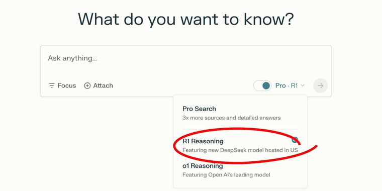 DeepSeek R1 launches on Perplexity for enhanced deep web research