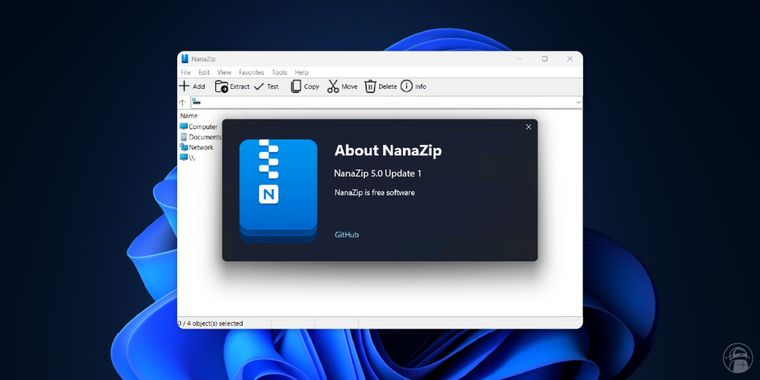 NanaZip 5.0 update boosts file format support & localization improvements