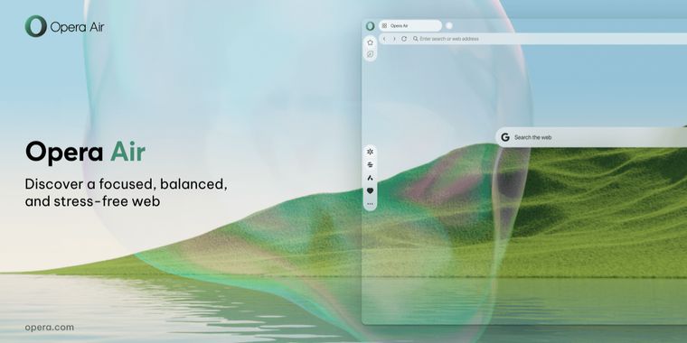 Introducing Opera Air, a mindful browsing experience with built-in wellness features
