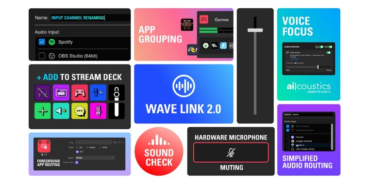 Elgato releases Wave Link 2.0 with AI noise reduction, audio routing, app grouping & more