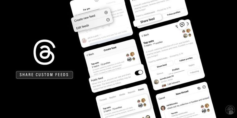 Threads launches new feature for sharing your custom feeds with anyone