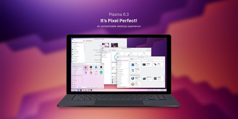 KDE Plasma 6.3 improves fractional scaling, system monitoring, panel cloning and much more
