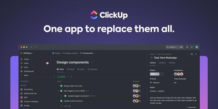 ClickUp 3.47 brings AI-suggested custom fields, Google Calendar automations, and more