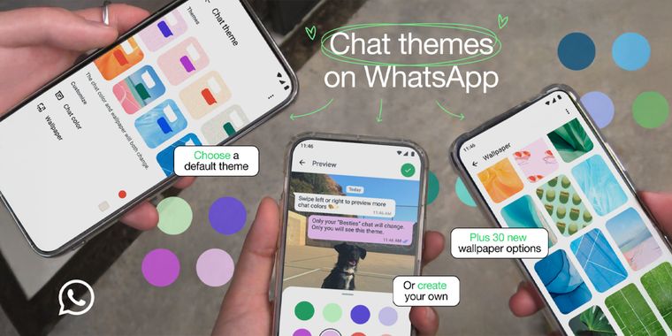 WhatsApp introduces customizable themes and backgrounds for chats and channels