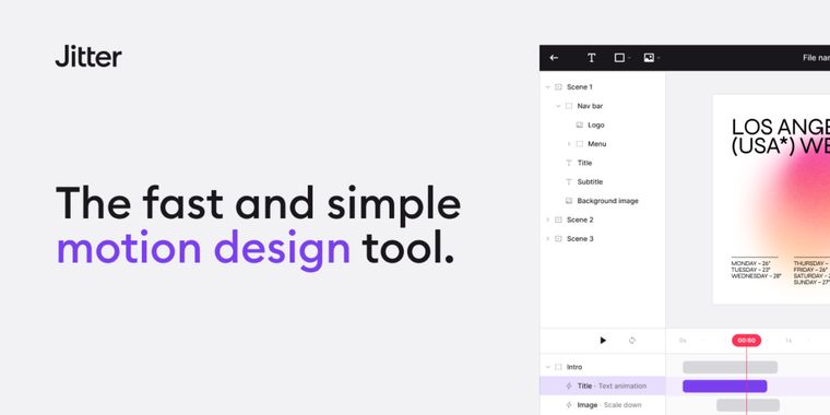 Jitter introduces Custom Easing and enhanced features