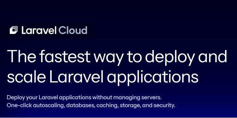 Laravel Cloud platform is now available