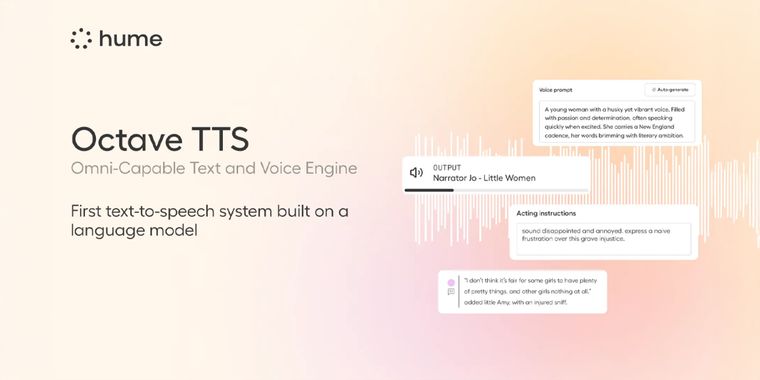 Hume AI launches 'Octave', a new breakthrough TTS system with human-like emotional depth