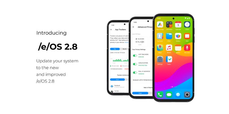 /e/OS 2.8 released with improved Account Manager, smoother App Lounge, and bug fixes
