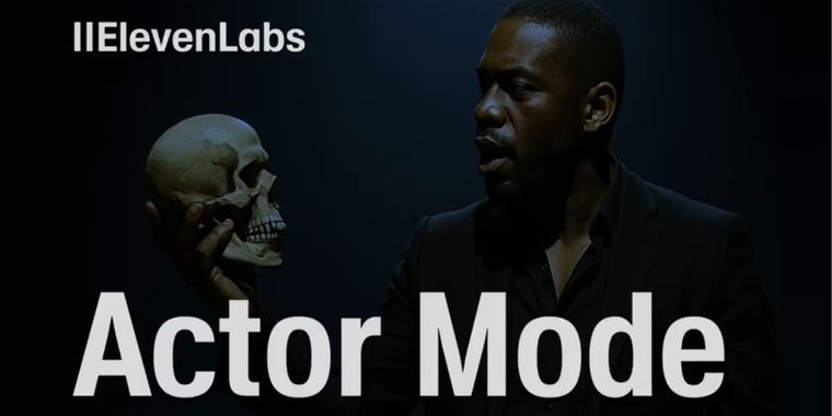 ElevenLabs unleashes Actor Mode in Studio 