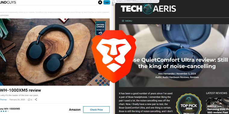 Brave unveils new Split View feature