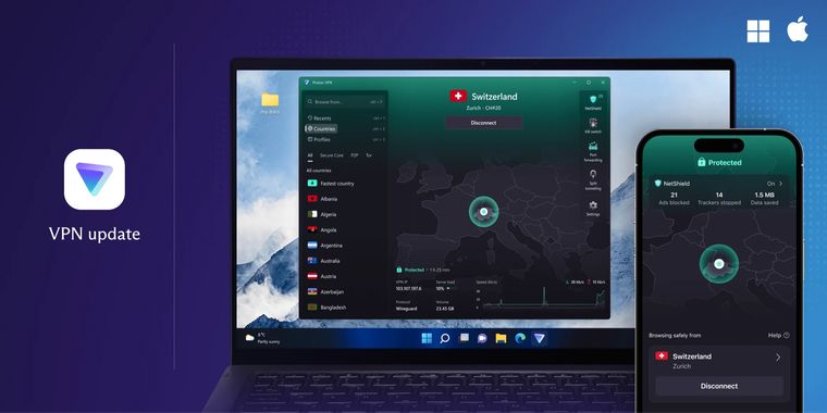 Proton releases major VPN update with numerous enhancements for Windows, iOS, and Android
