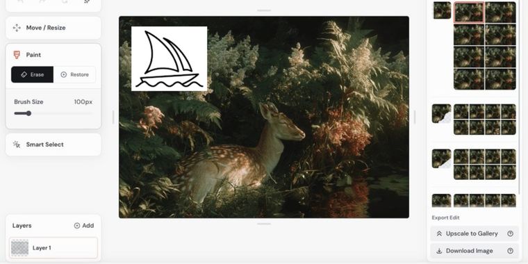Midjourney unveils updated image editor with layers and smart selection for all tiers