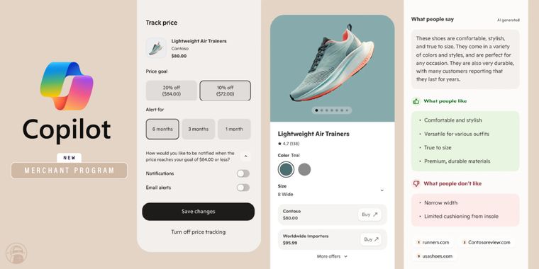 Microsoft launches Copilot Merchant Program for AI-powered retail integration