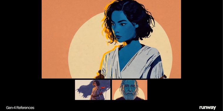 Runway releases Gen-4 References for all paid plans