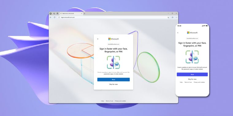 Microsoft goes passwordless by default for new accounts, aiming to expand to all accounts