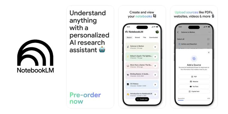 NotebookLM upgrades to Gemini 2.5 Flash as it prepares to launch an Android & iOS app