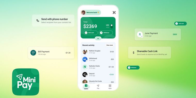 Opera makes MiniPay available globally as a standalone mobile app for iOS & Android