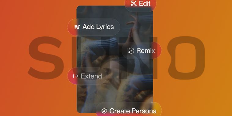 Suno adds advanced track editing, stem separation, and full songs uploads