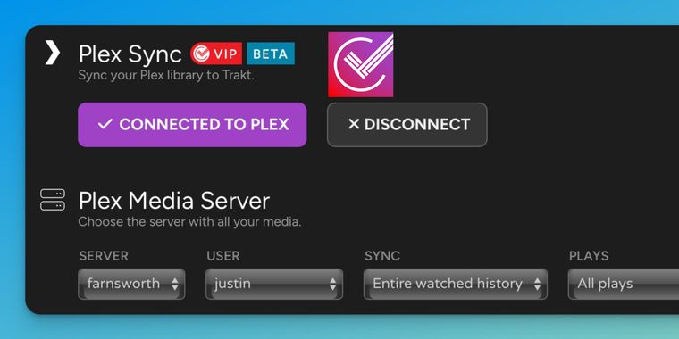 Trakt announces Plex Sync beta for Trakt VIPs with automatic watched history import