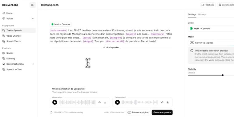 ElevenLabs v3 alpha expands text-to-speech with 41 new languages
