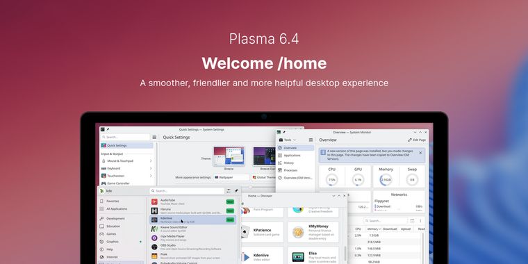 KDE Plasma 6.4 released with many exciting enhancements, learn what's new!