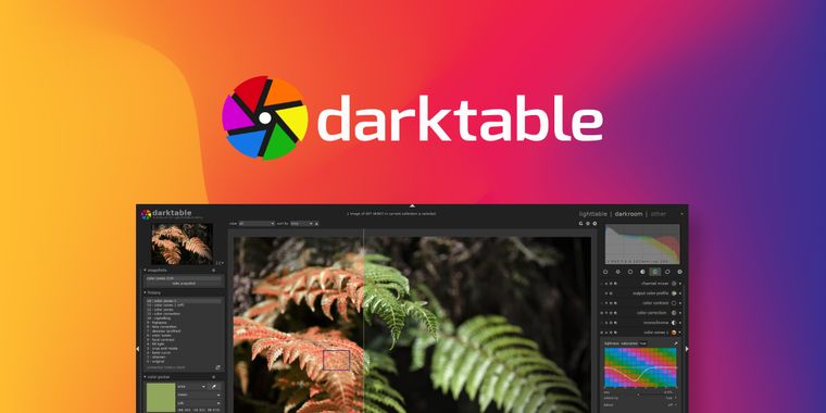 darktable 5.2 released with side-by-side snapshot viewing, multi-preset export, and more