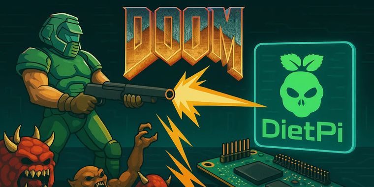 DietPi 9.14 released with Orange Pi 5 Ultra/Compute Module images, GZDoom package and more