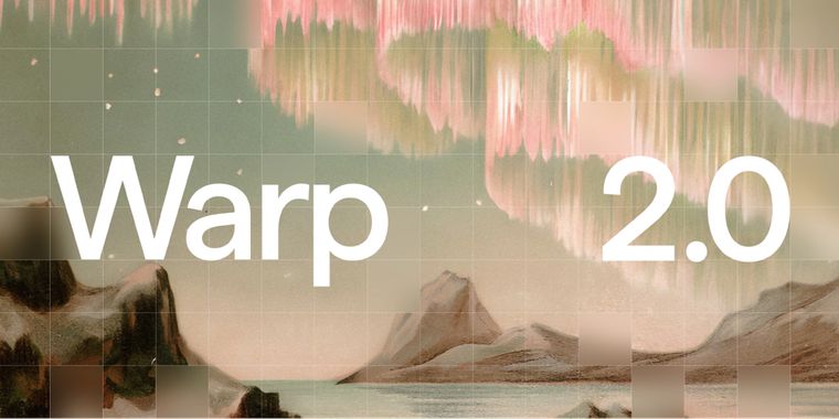 Warp 2.0 introduce a Unified Agentic Development Environment running within the terminal