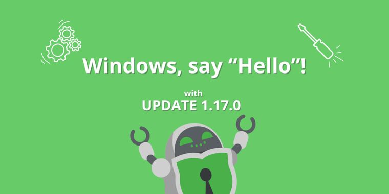 Cryptomator 1.17 brings Windows Hello integration, double-click vault unlock, and more