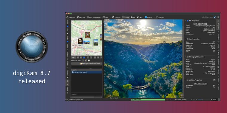 digiKam 8.7 adds AI face scan improvements, new GPU options and AI auto-rotation plugin