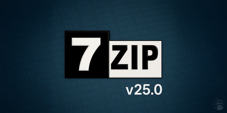 7-Zip v25 adds faster compression, enhanced CPU support, & improved legacy format handling