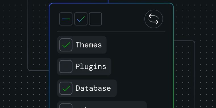 WordPress Studio introduces Selective Sync for plugins, themes, and content
