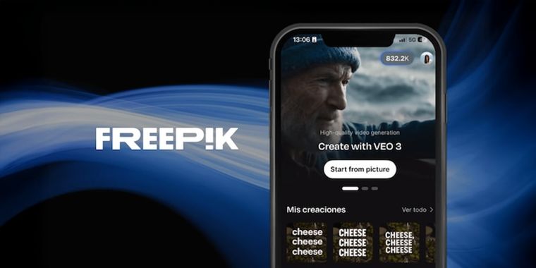 Freepik launches mobile app with AI tools for iOS and Android