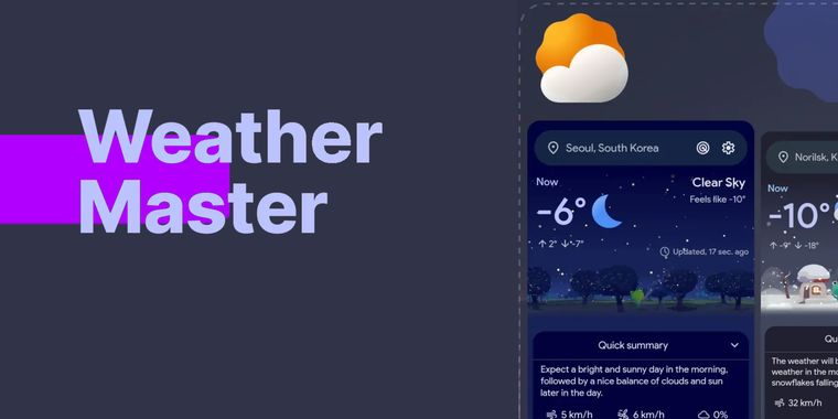 Weather Master v2.0.0 releases with Flutter rewrite and major new features