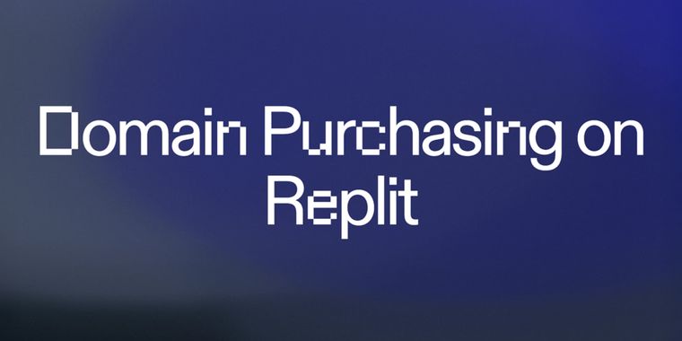 Replit adds domain purchasing with instant setup and one-click configuration
