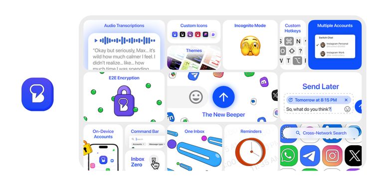Beeper relaunches with On-Device model, new features, and Text.com merged services