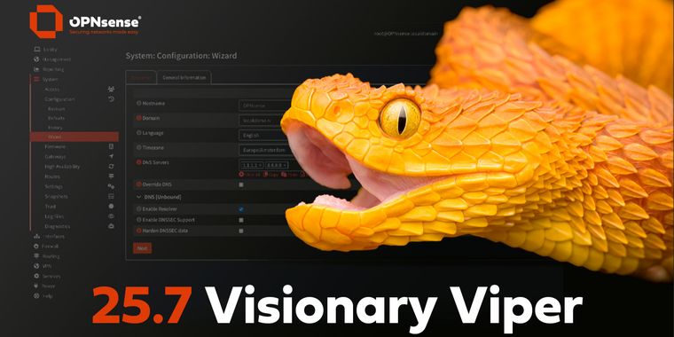 OPNsense 25.7 adds faster onboarding, secure service isolation and improved backup options