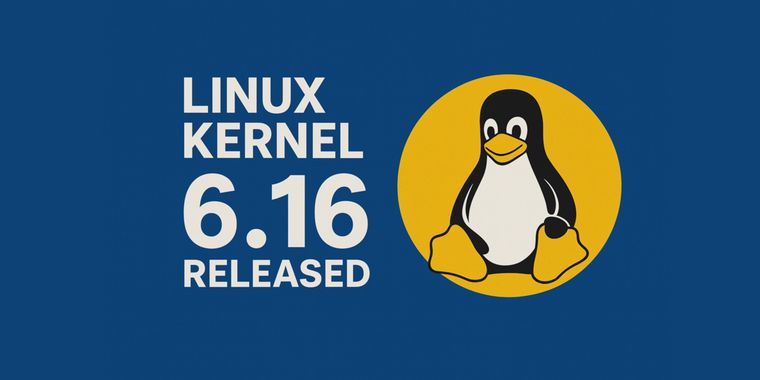 Linux 6.16 debuts OpenVPN DCO, TCP zero-copy, and major memory upgrades