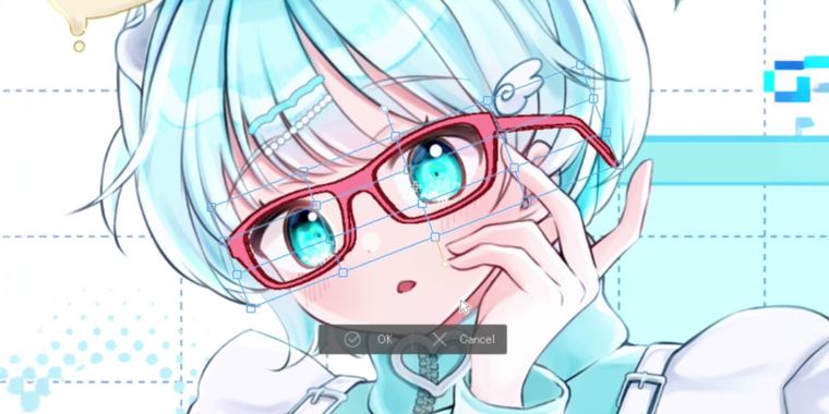 Clip Studio Paint 4.1 adds creative hours chart, transform alignment & velocity brus graph