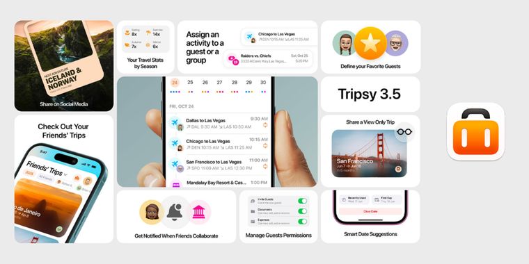 Tripsy 3.5 adds per-guest controls, activity assignments, and Favorite Guests