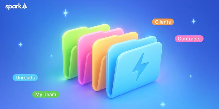 Spark Mail launches customizable Smart Folders for advanced email filtering