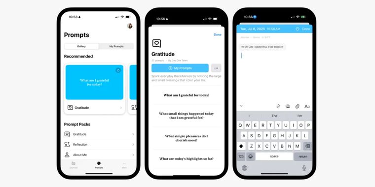 Day One launches Prompt Packs for guided journaling on iOS devices