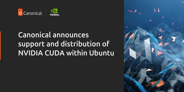 Canonical to support and distribute NVIDIA CUDA natively in Ubuntu
