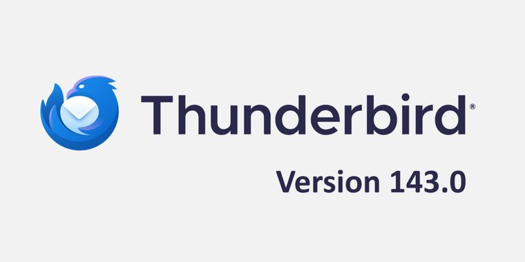 Thunderbird 143.0 resolves crash bugs and gmail sending failures